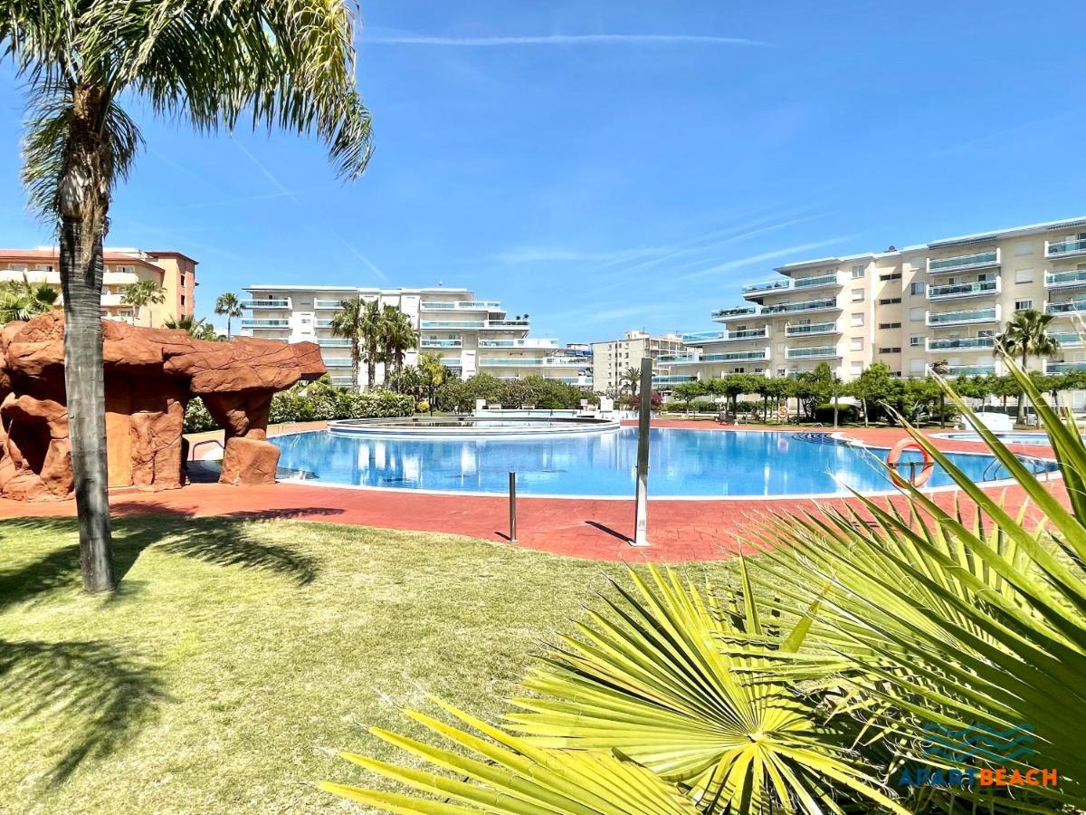 Apartbeach Los Juncos Residencial Piscinas Y Petanca La Pineda Exteriér fotografie