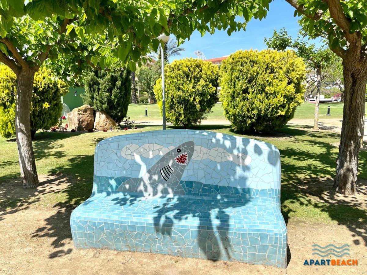 Apartbeach Los Juncos Residencial Piscinas Y Petanca La Pineda Exteriér fotografie