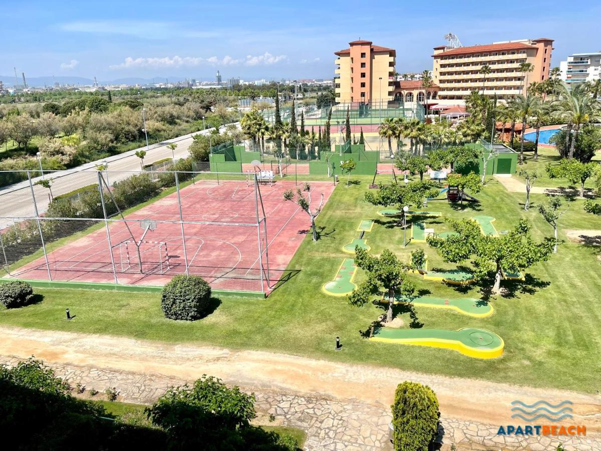 Apartbeach Los Juncos Residencial Piscinas Y Petanca La Pineda Exteriér fotografie