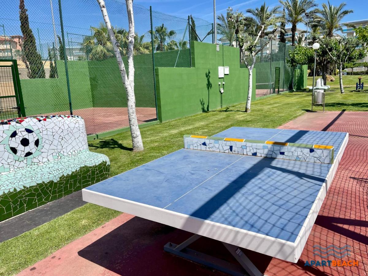 Apartbeach Los Juncos Residencial Piscinas Y Petanca La Pineda Exteriér fotografie
