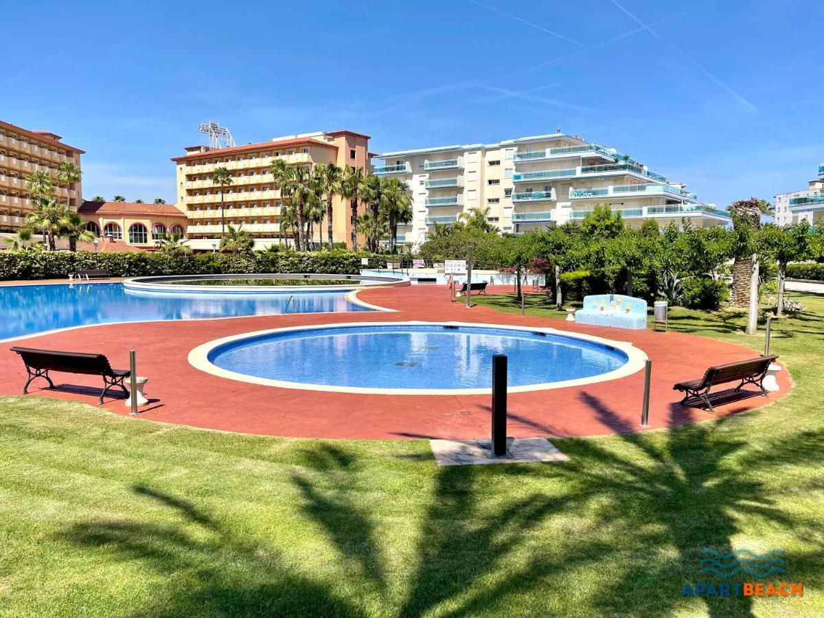 Apartbeach Los Juncos Residencial Piscinas Y Petanca La Pineda Exteriér fotografie
