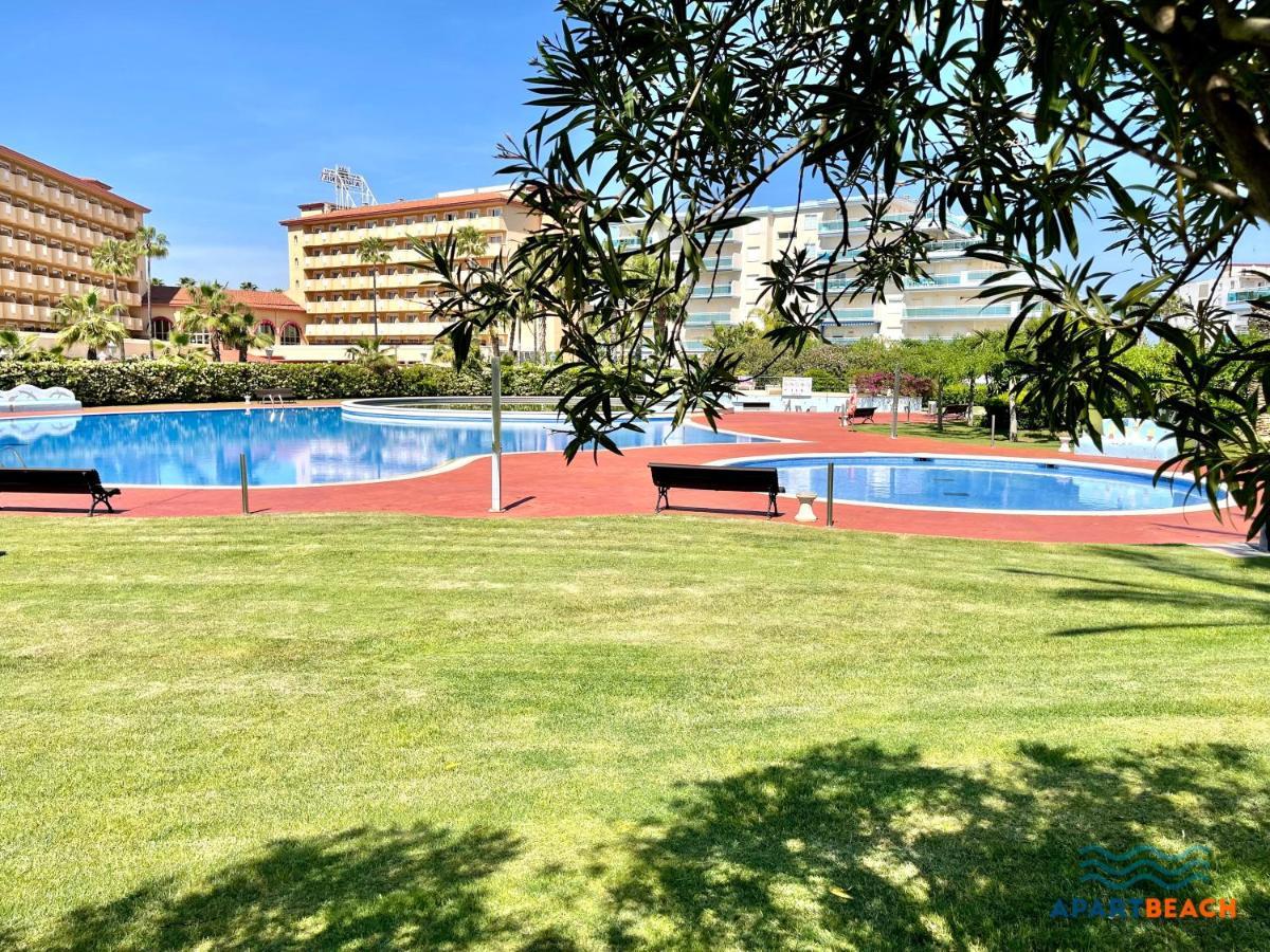 Apartbeach Los Juncos Residencial Piscinas Y Petanca La Pineda Exteriér fotografie