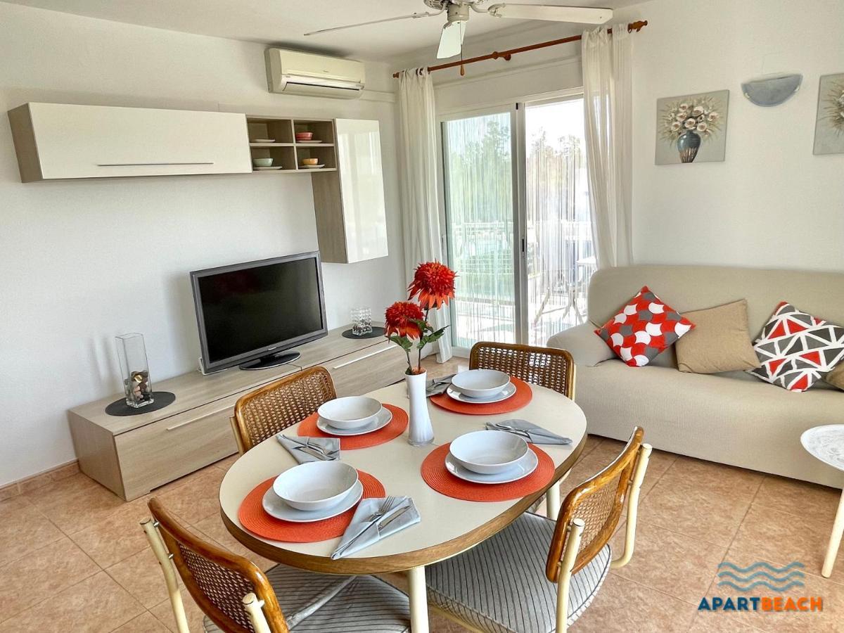 Apartbeach Los Juncos Residencial Piscinas Y Petanca La Pineda Exteriér fotografie