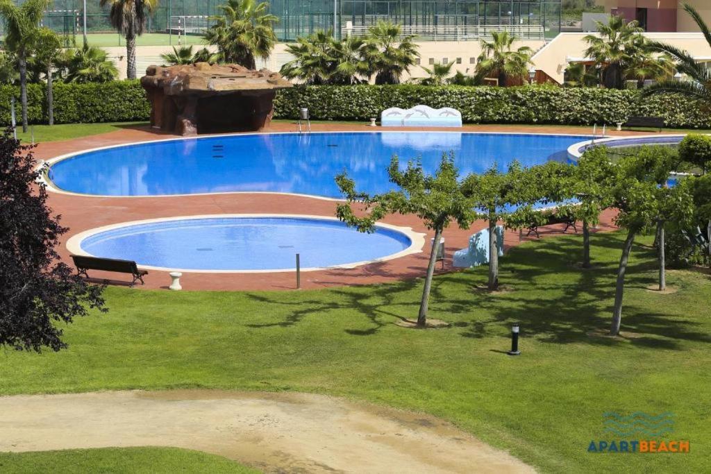 Apartbeach Los Juncos Residencial Piscinas Y Petanca La Pineda Exteriér fotografie